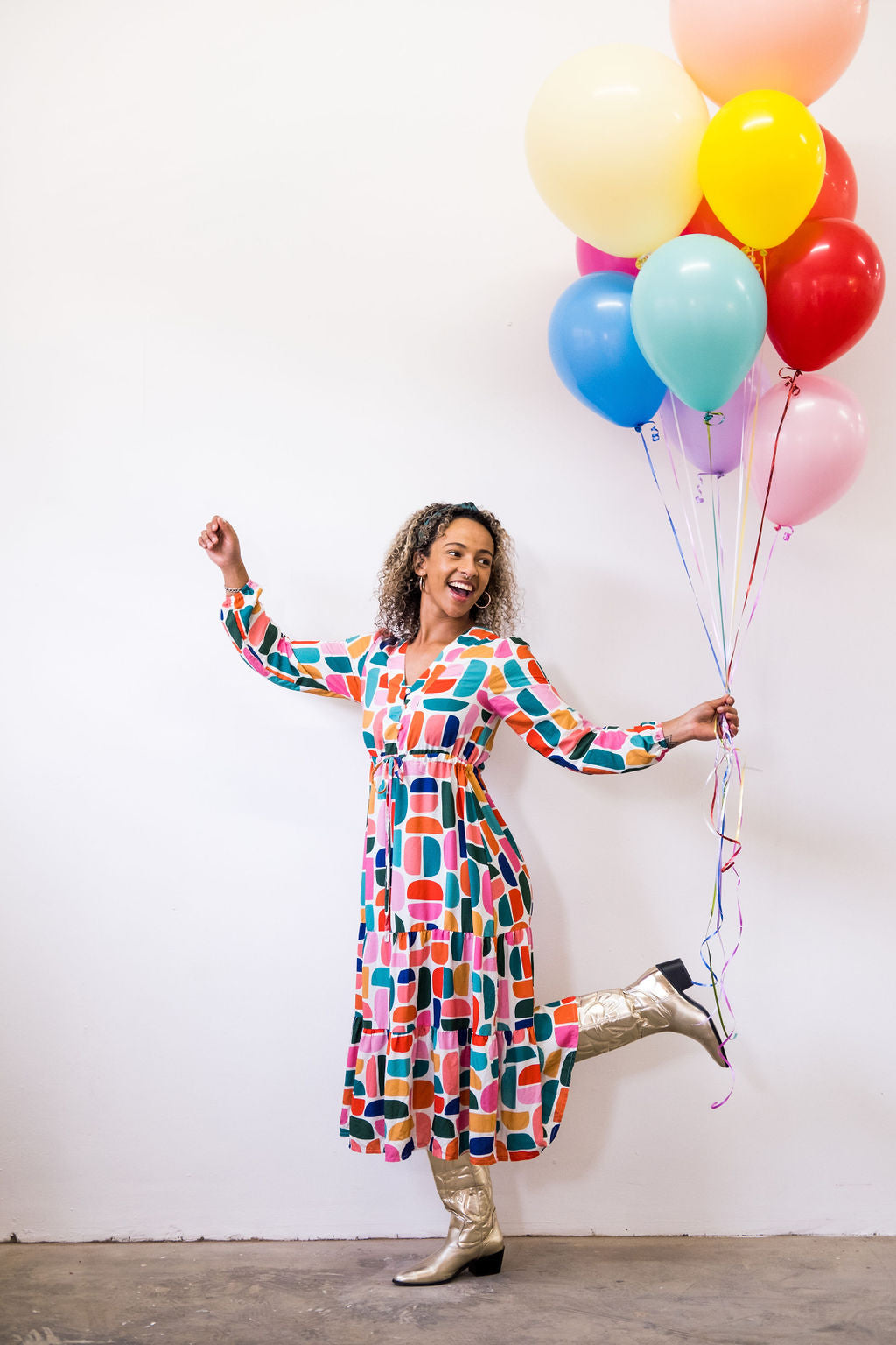 The Taryn- Long Sleeve Macaroon
