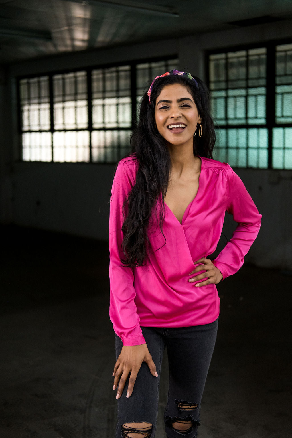 The Sasha Fuchsia Pink