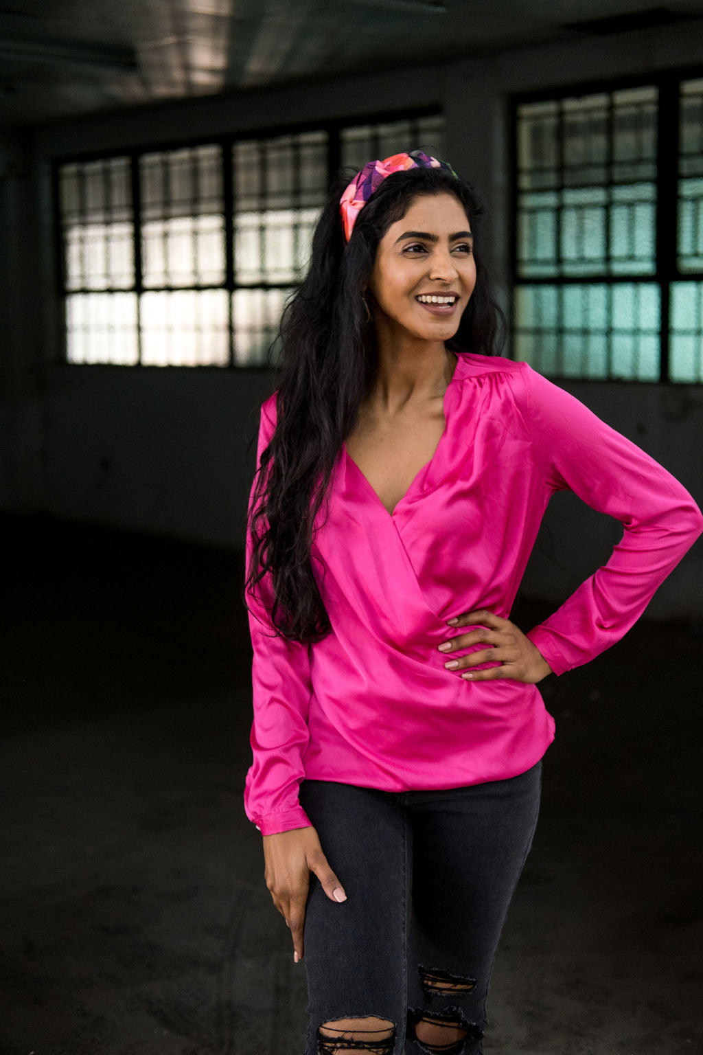The Sasha Fuchsia Pink