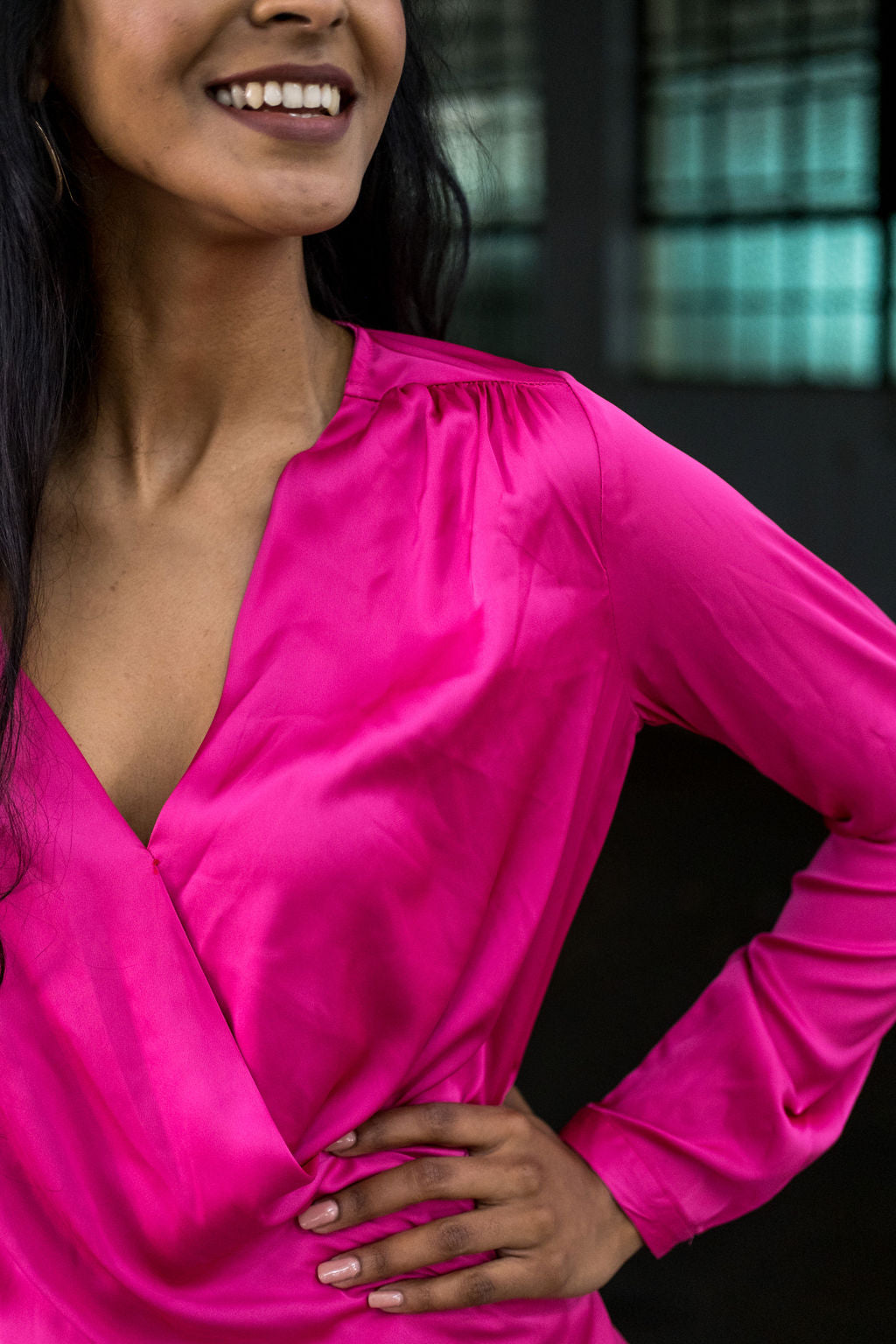 The Sasha Fuchsia Pink