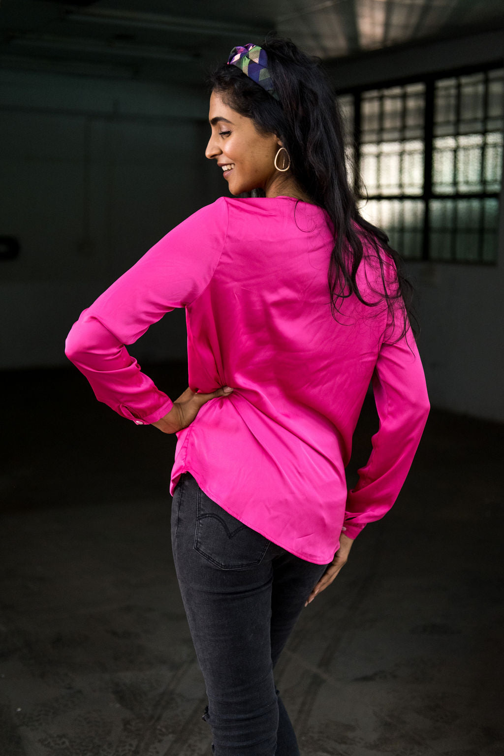 The Sasha Fuchsia Pink