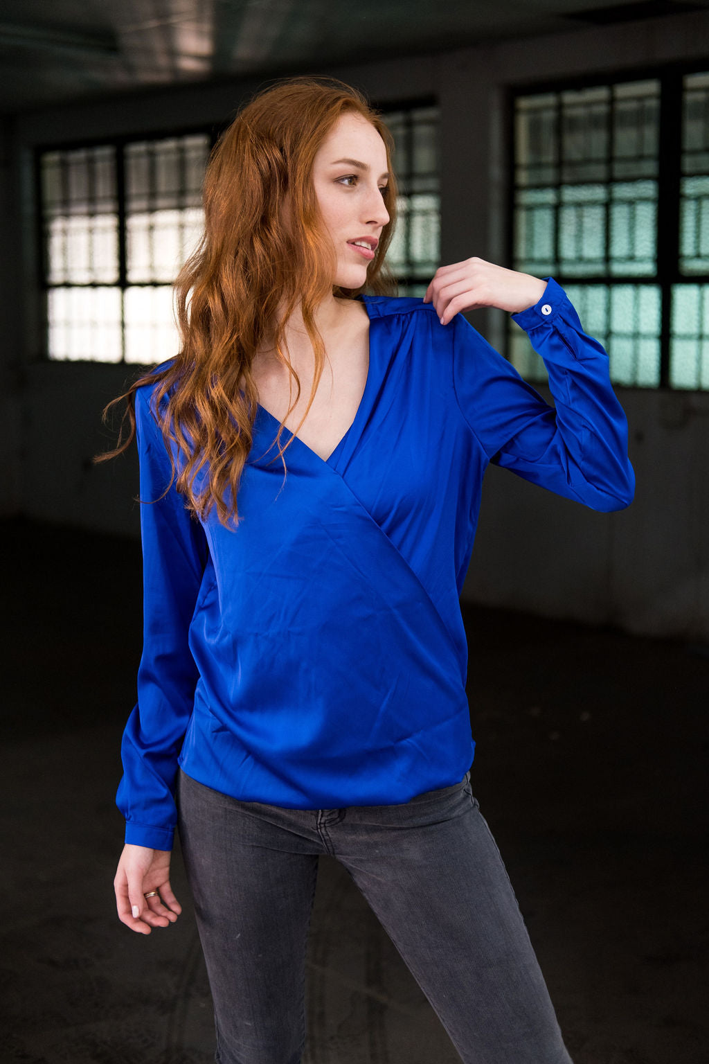 The Sasha Cobalt Blue