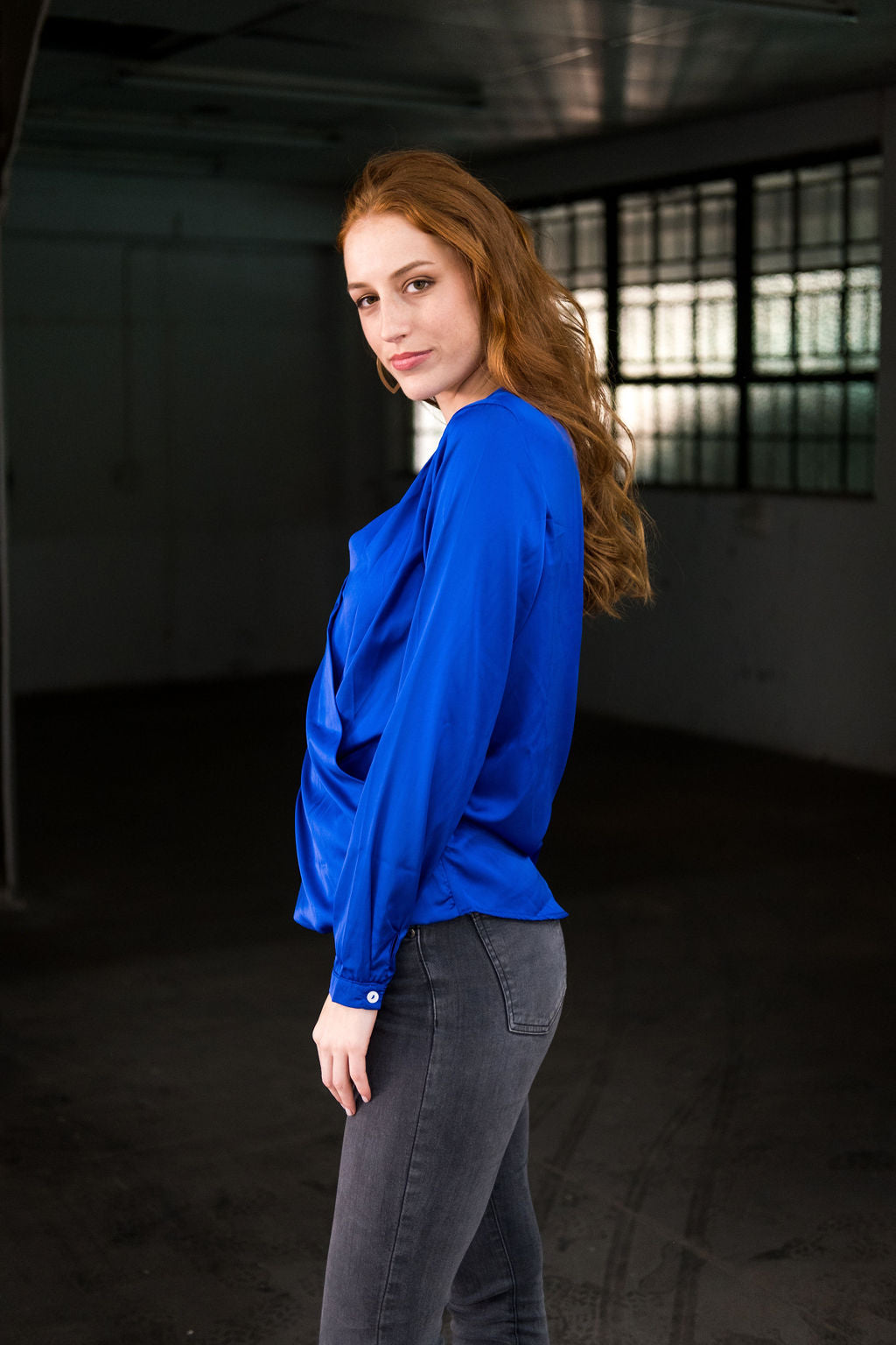 The Sasha Cobalt Blue