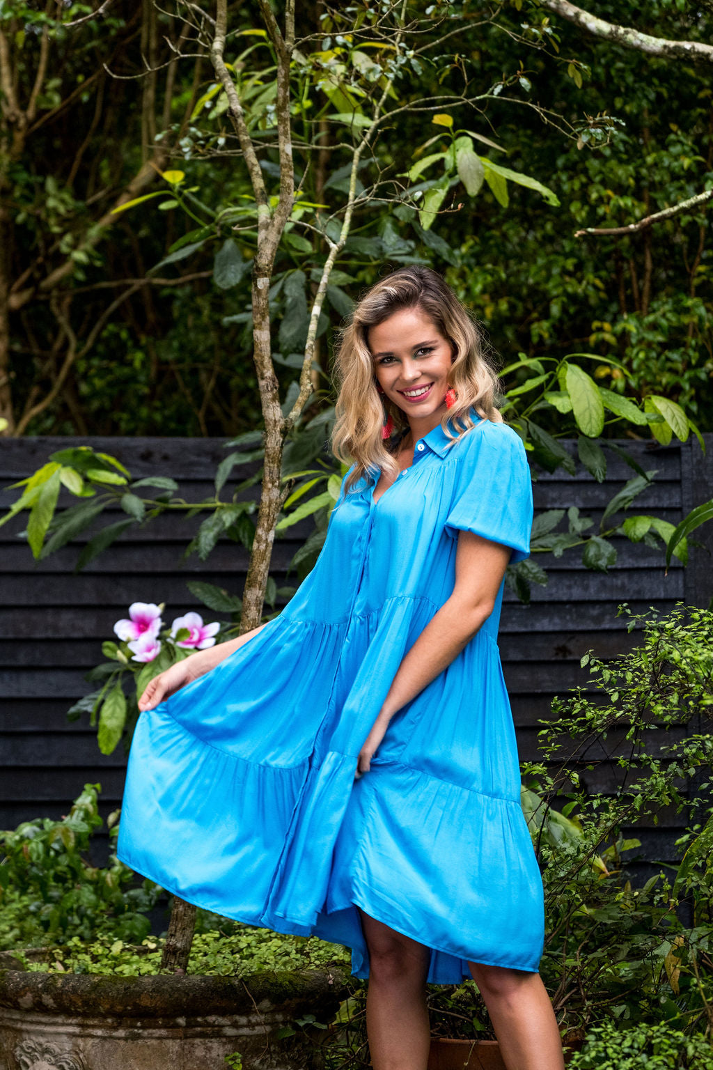 The Bianca Plain Blue
