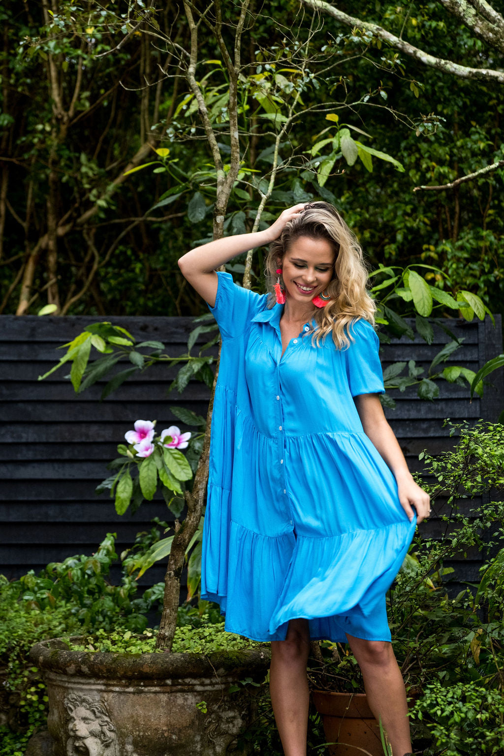 The Bianca Plain Blue