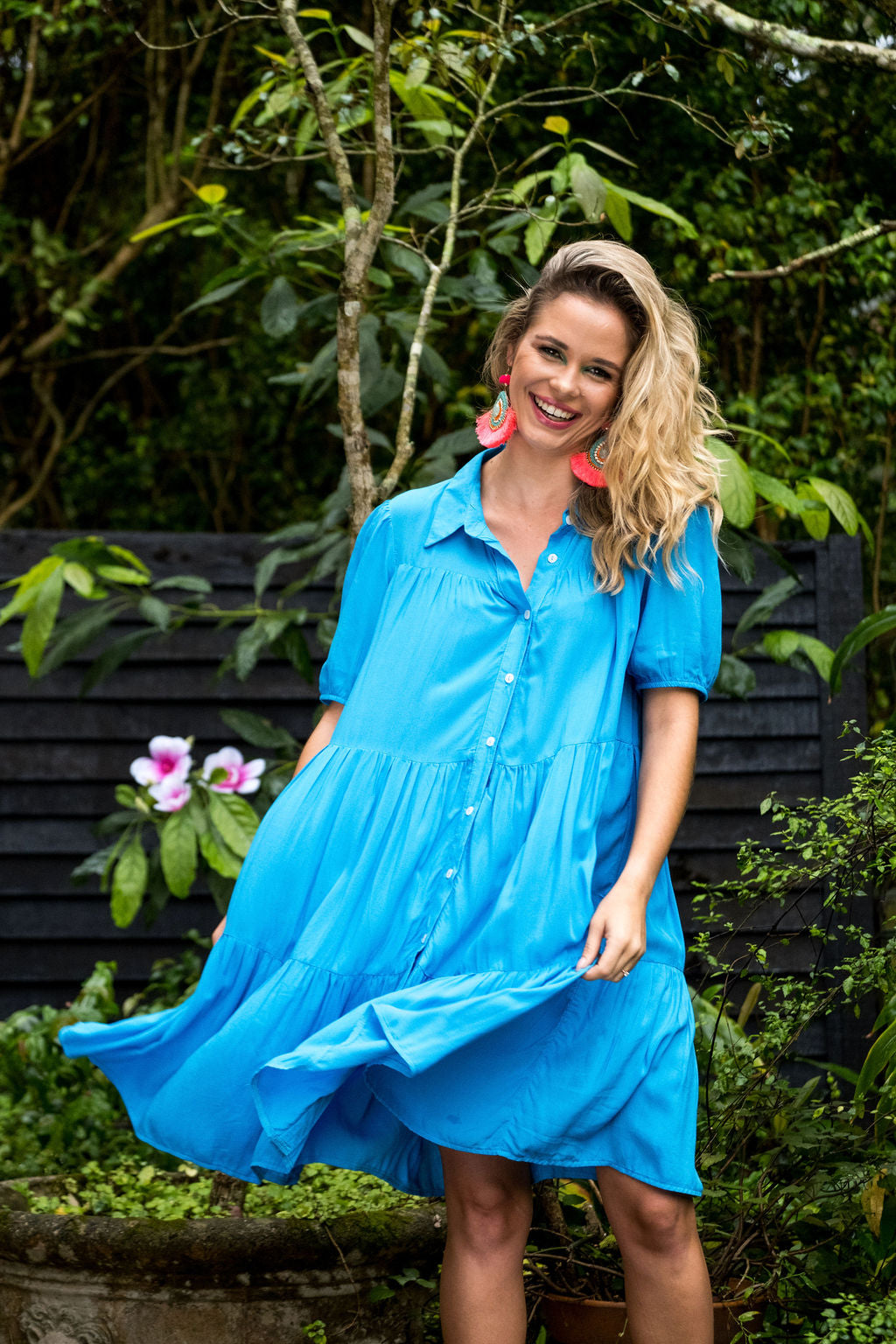The Bianca Plain Blue