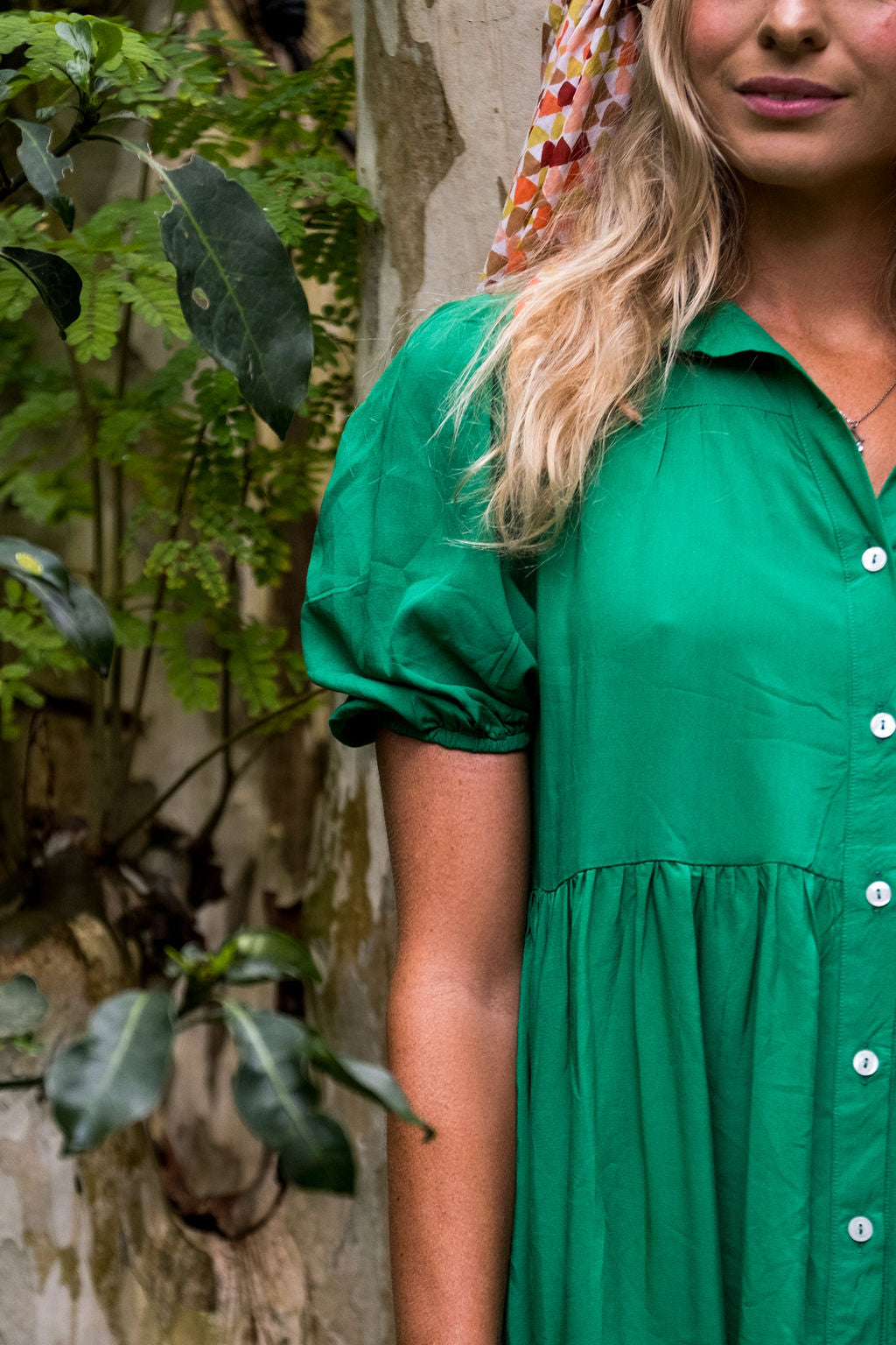 The Bianca Plain Green