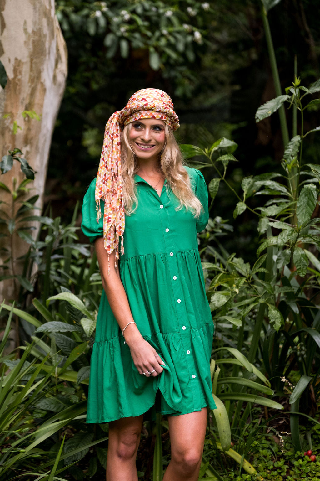 The Bianca Plain Green
