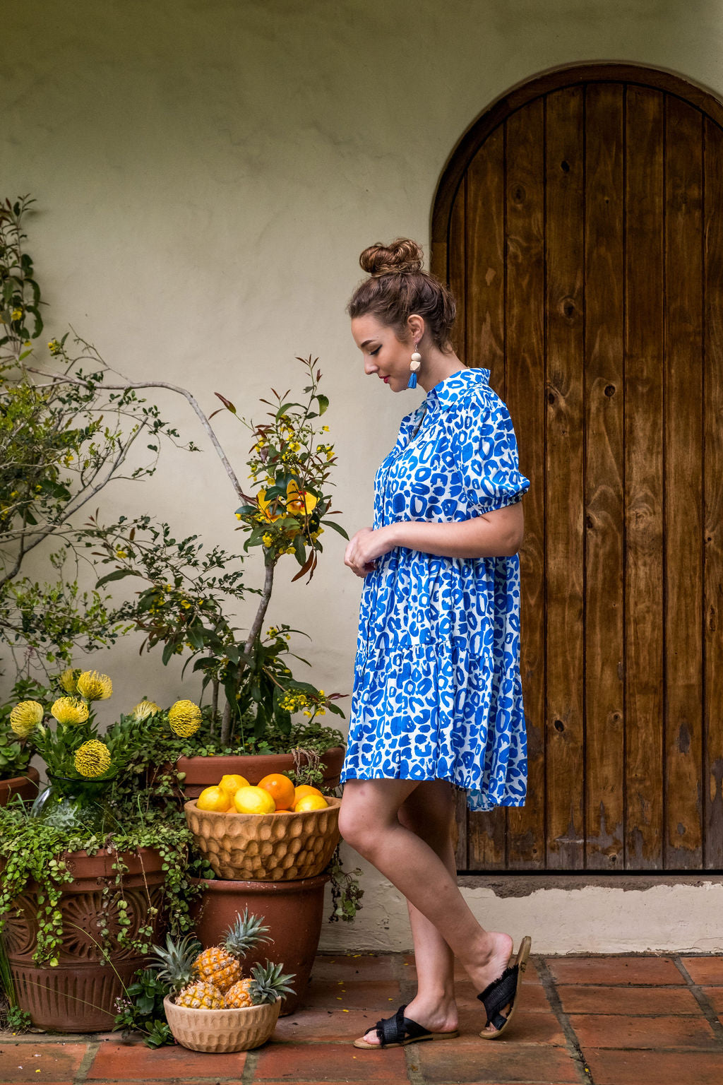 The Bianca Blue Leopard