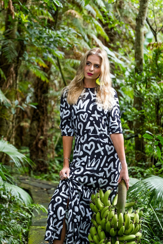 The Alice Black & White Graffiti