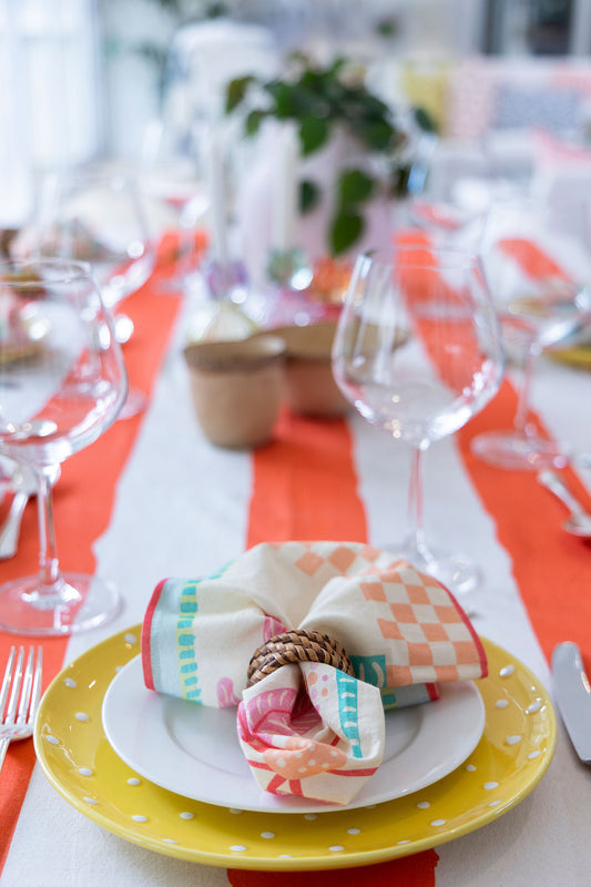 Pastel Palm Napkin