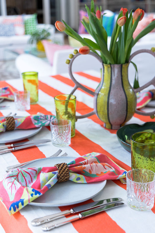 Coral Leaf Napkin