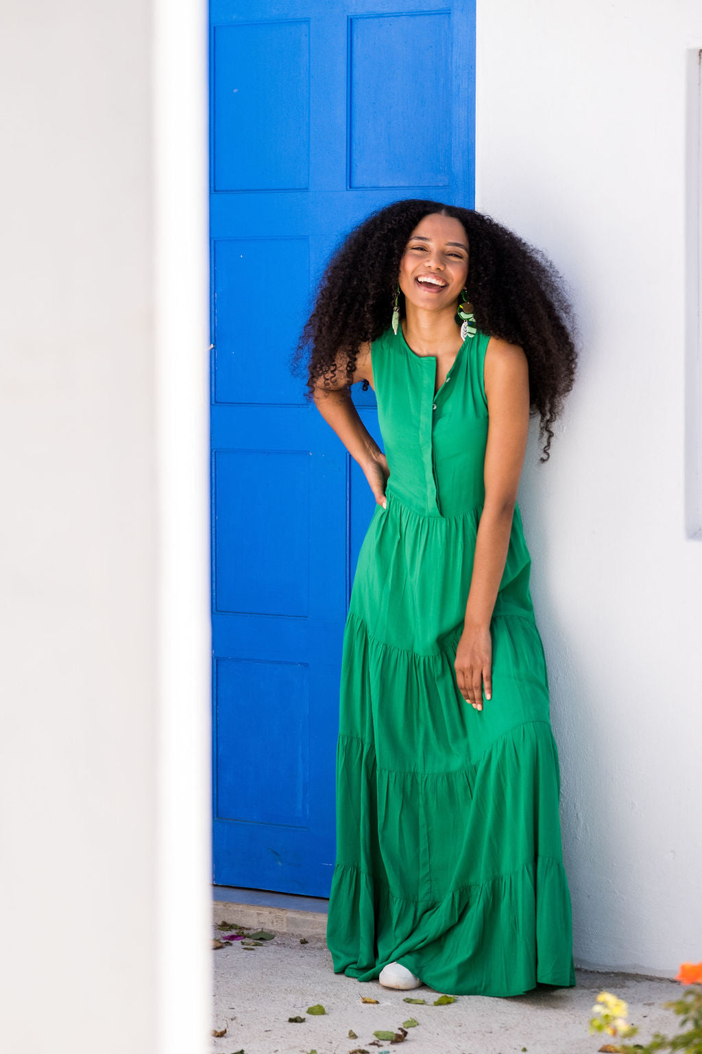 Target green 2024 maxi dress